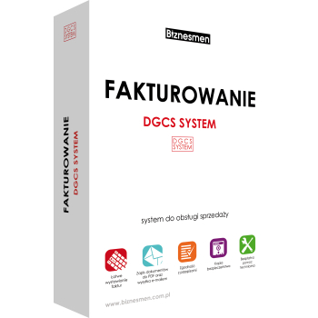 Fakturowanie DGCS System 1 stanowisko