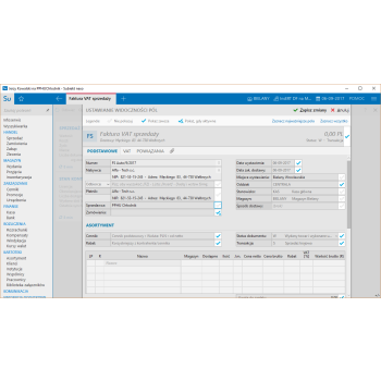 Subiekt nexo 3 stanowiska