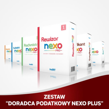 Zestaw Doradca podatkowy nexo PLUS